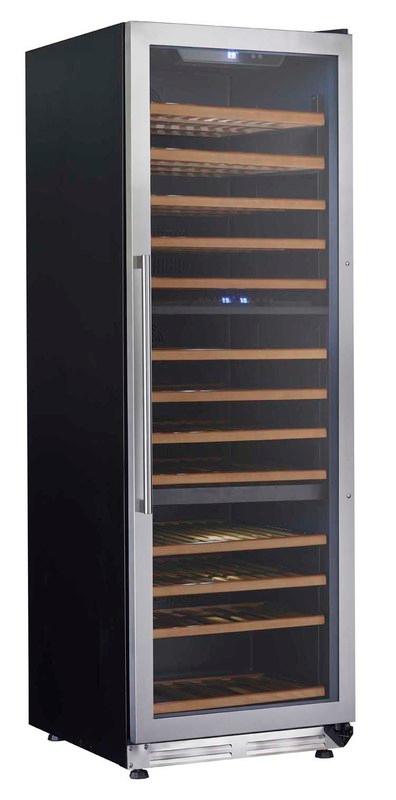 Avanti WCF143S3ST Up to 143 Bottles Designer Series Triple Zone Wine Chiller
