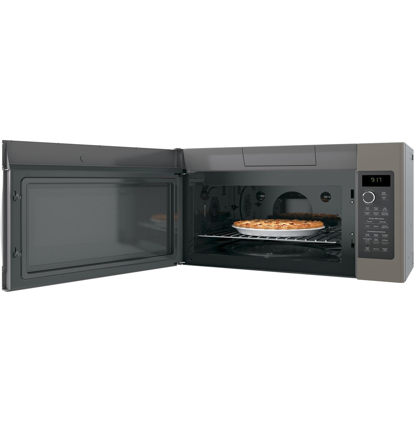 GE Profile™ 1.7 Cu. Ft. Convection Over-the-Range Microwave Oven