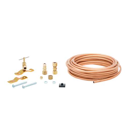 Frigidaire 5304490717 Smart Choice 20' Copper Refrigerator Waterline Kit, Self Tapping
