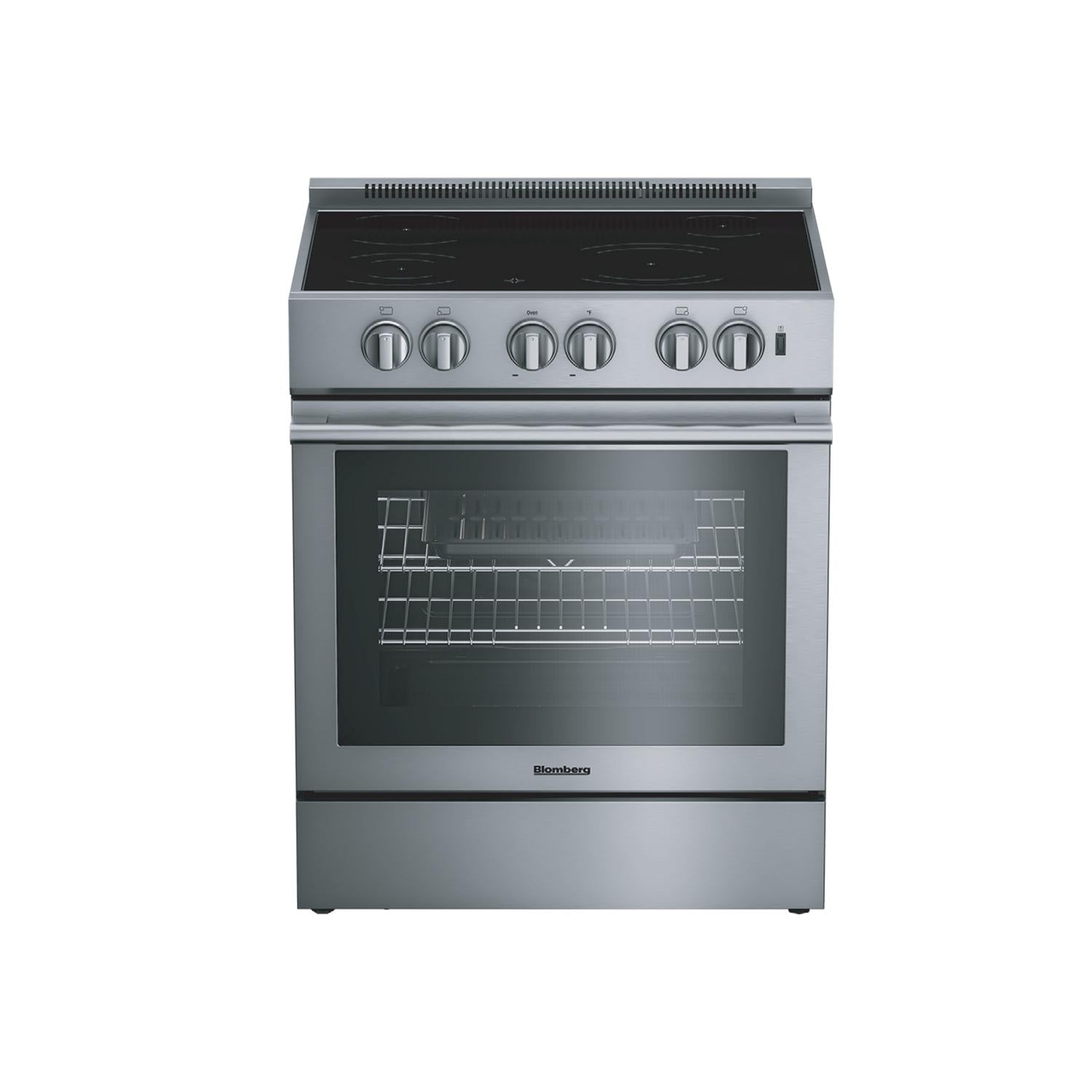 Blomberg Appliances BIR34452SS 30in Induction range with 5.7 cu ft self clean oven, slide-in style