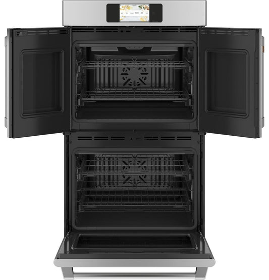 Cafe CTD90FP2NS1 CAF(EBACK)™ Professional Series 30" Smart Built-In Convection French-Door Double Wall Oven