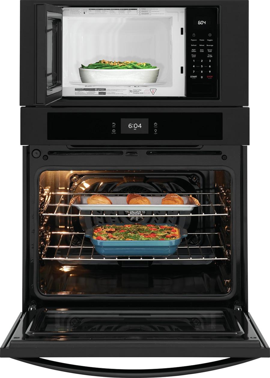Frigidaire FCWM3027AB 30" Electric Wall Oven and Microwave Combination