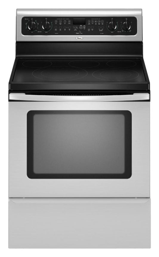 Whirlpool GFE461LVS 30-inch Self-Cleaning Freestanding Electric Range