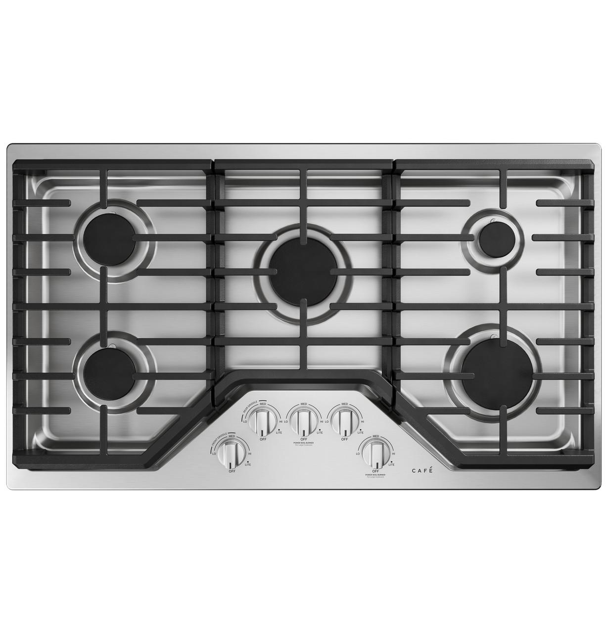 Cafe CGP70362NS1 CAF(EBACK)™ 36" Gas Cooktop