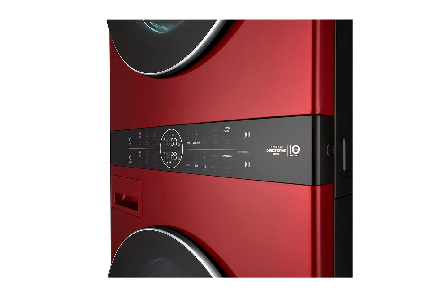 Lg Single Unit Front Load LG WashTower™ with Center Control™ 4.5 cu. ft. Washer and 7.4 cu. ft. Electric Dryer.