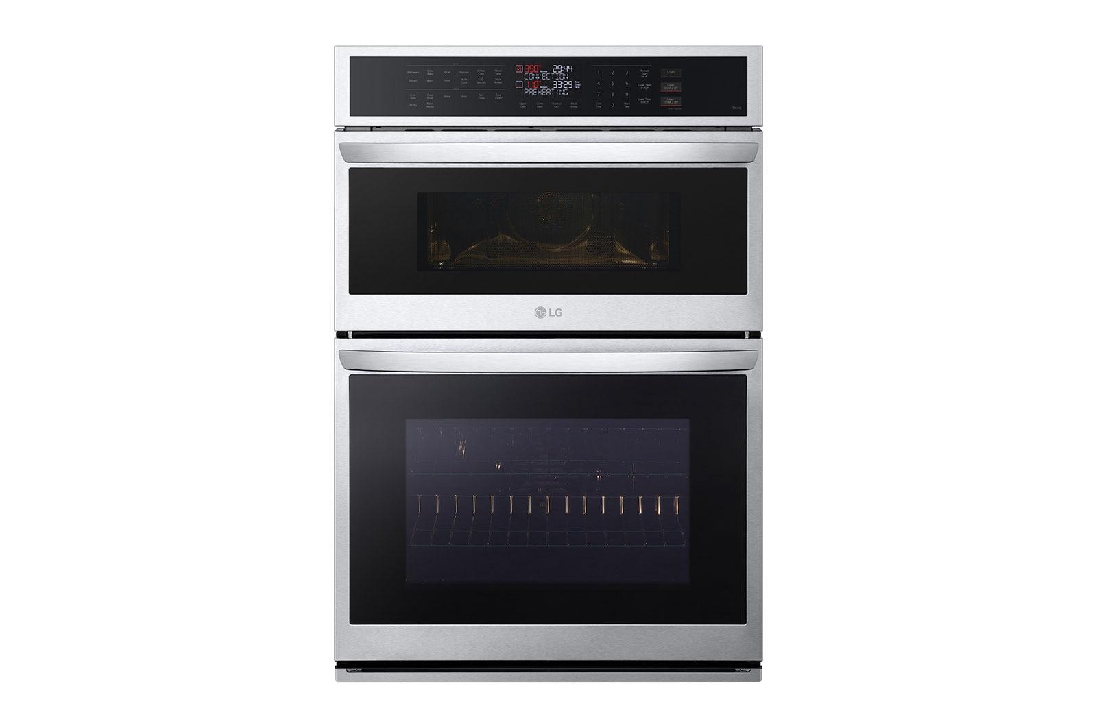 Lg 1.7/4.7 cu. ft. Smart Combination Wall Oven with Convection and Air Fry