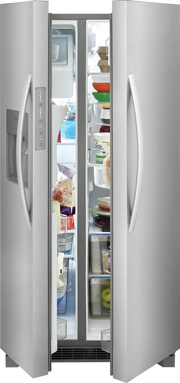 Frigidaire FRSS2323AS 22 Cu. Ft. 33" Standard Depth Side by Side Refrigerator
