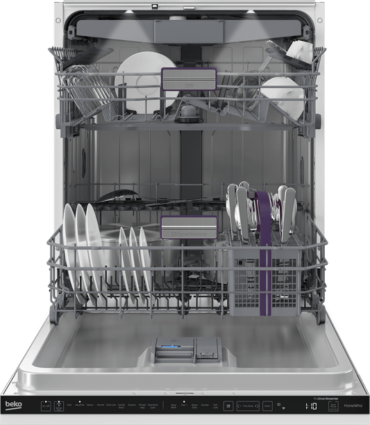 Beko DIT39434 Tall Tub Dishwasher with (16 place settings, 39.0