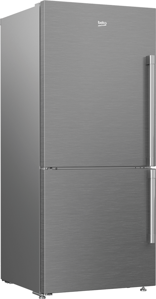 30" Freezer Bottom Stainless Steel Refrigerator with Auto Ice Maker (Left Hinge)
