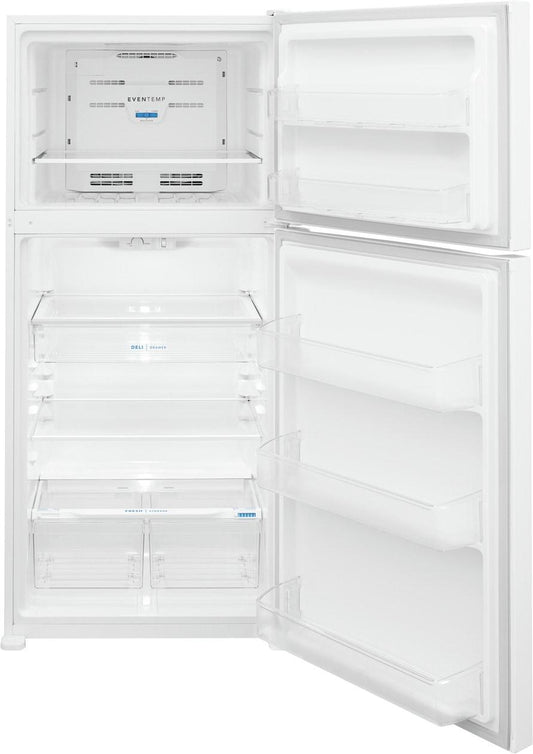 Frigidaire FFHT2045VW 20 Cu. Ft. Garage Ready Top Freezer Refrigerator