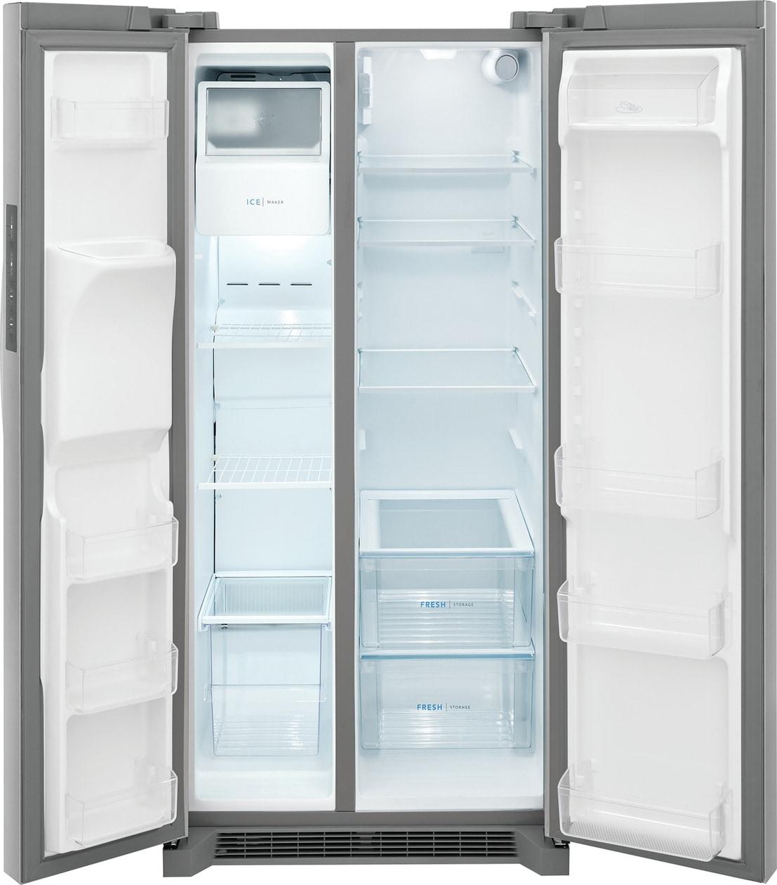 Frigidaire FRSS2323AS 22 Cu. Ft. 33" Standard Depth Side by Side Refrigerator