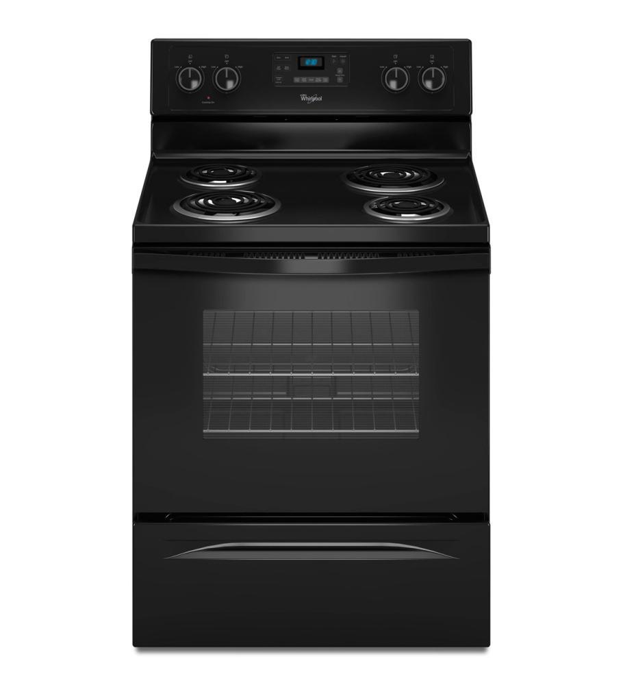 Whirlpool WFC310S0AB 4.8 cu. ft. Capacity Electric Range with AccuBake® Temperature Management System