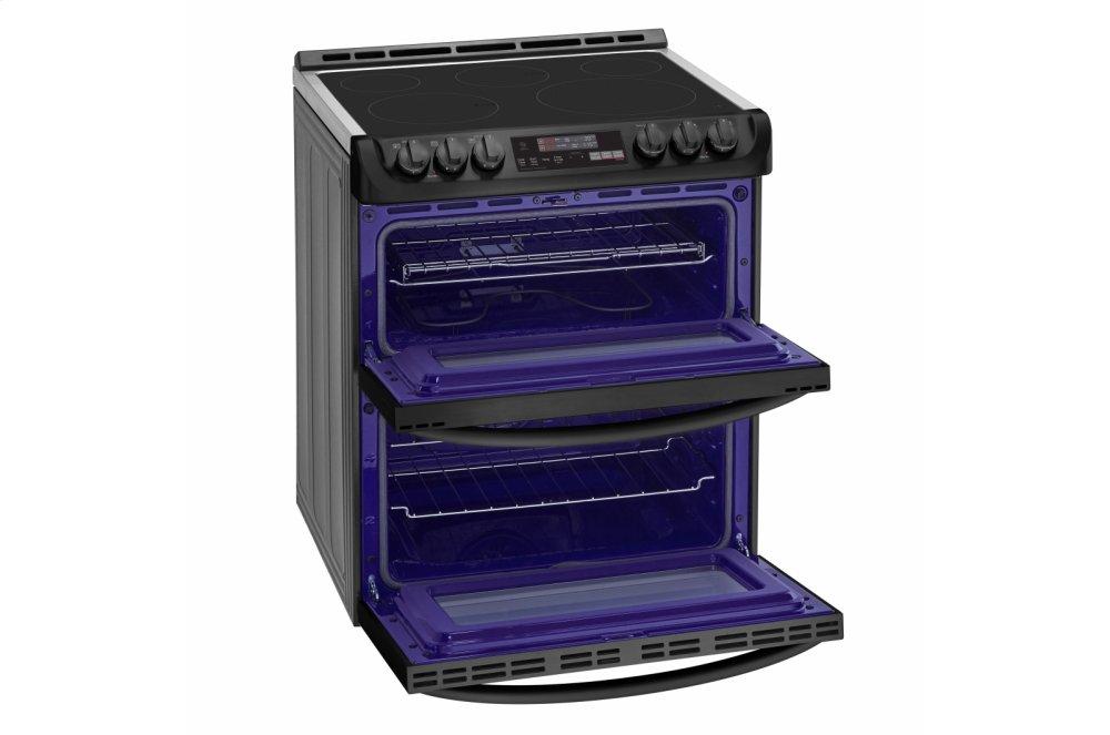 7.3 cu. ft. Smart wi-fi Enabled Electric Double Oven Slide-In Range with ProBake Convection® and EasyClean®