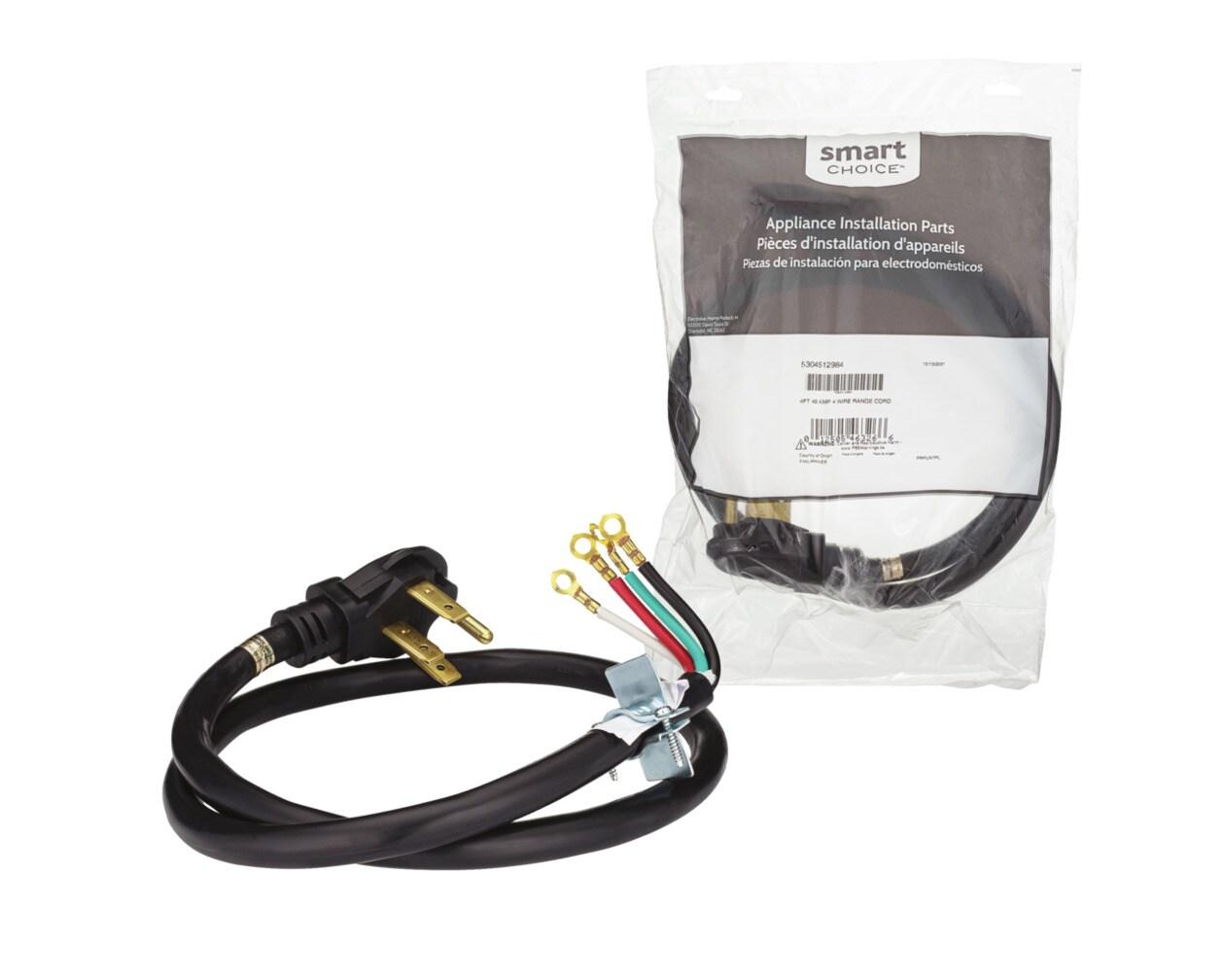 Frigidaire Smart Choice 4 ft. 40 Amp Range Cord with 4 Wire