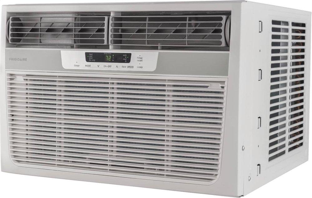 Frigidaire 12,000 BTU Window-Mounted Room Air Conditioner with Supplemental Heat
