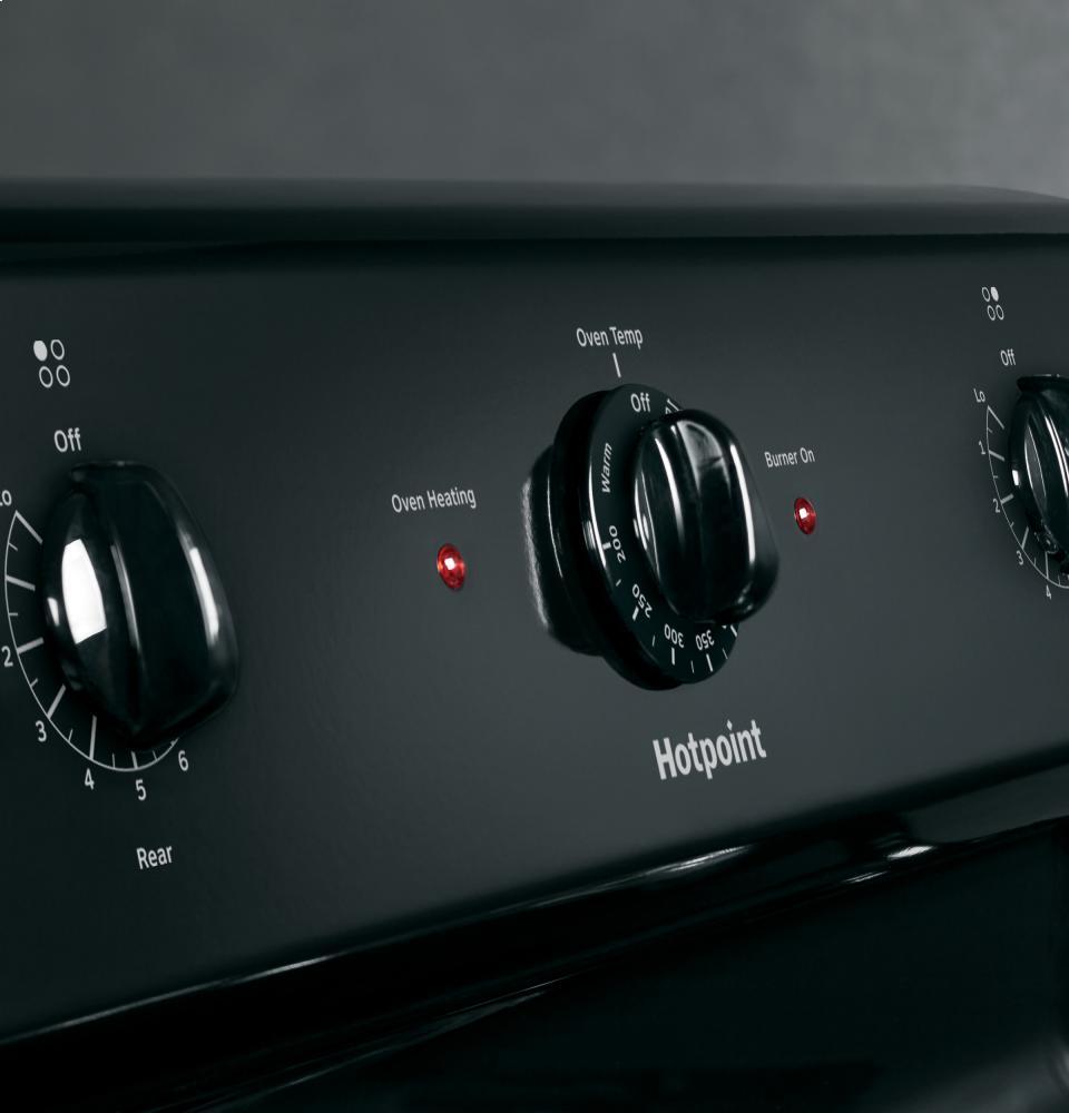 RBS160DMBB Hotpoint® ENERGY STAR® 30" Free-Standing Electric Range