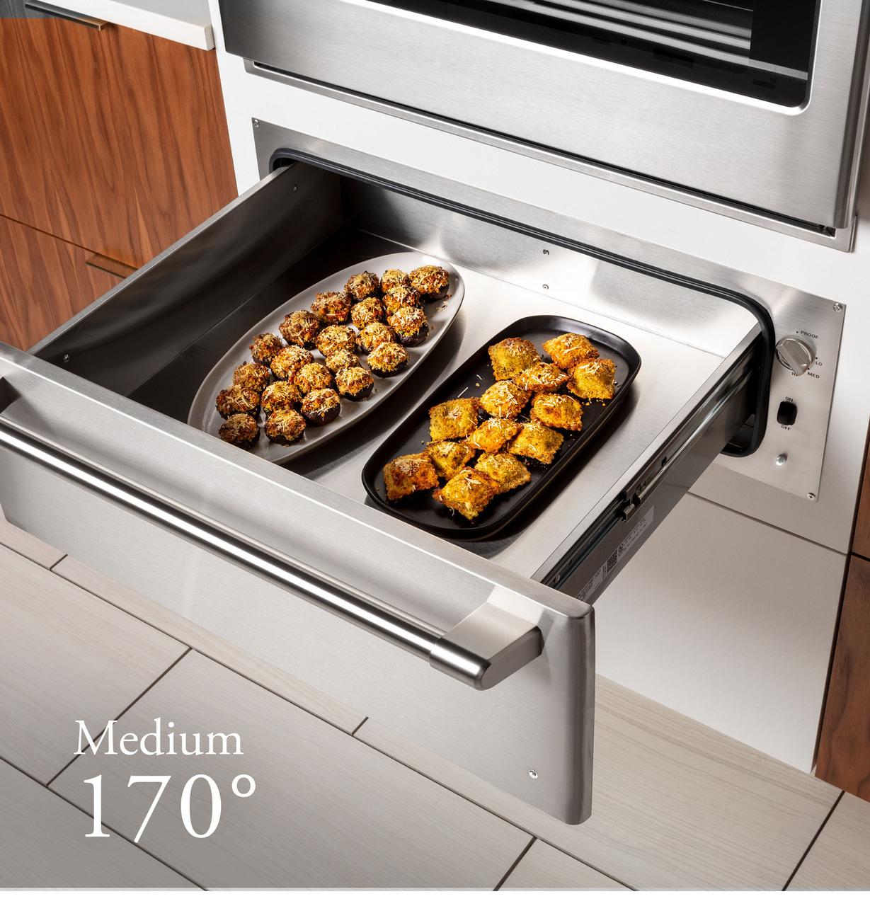 Cafe CTW900P4PW2 CAF(EBACK)™ 30" Warming Drawer