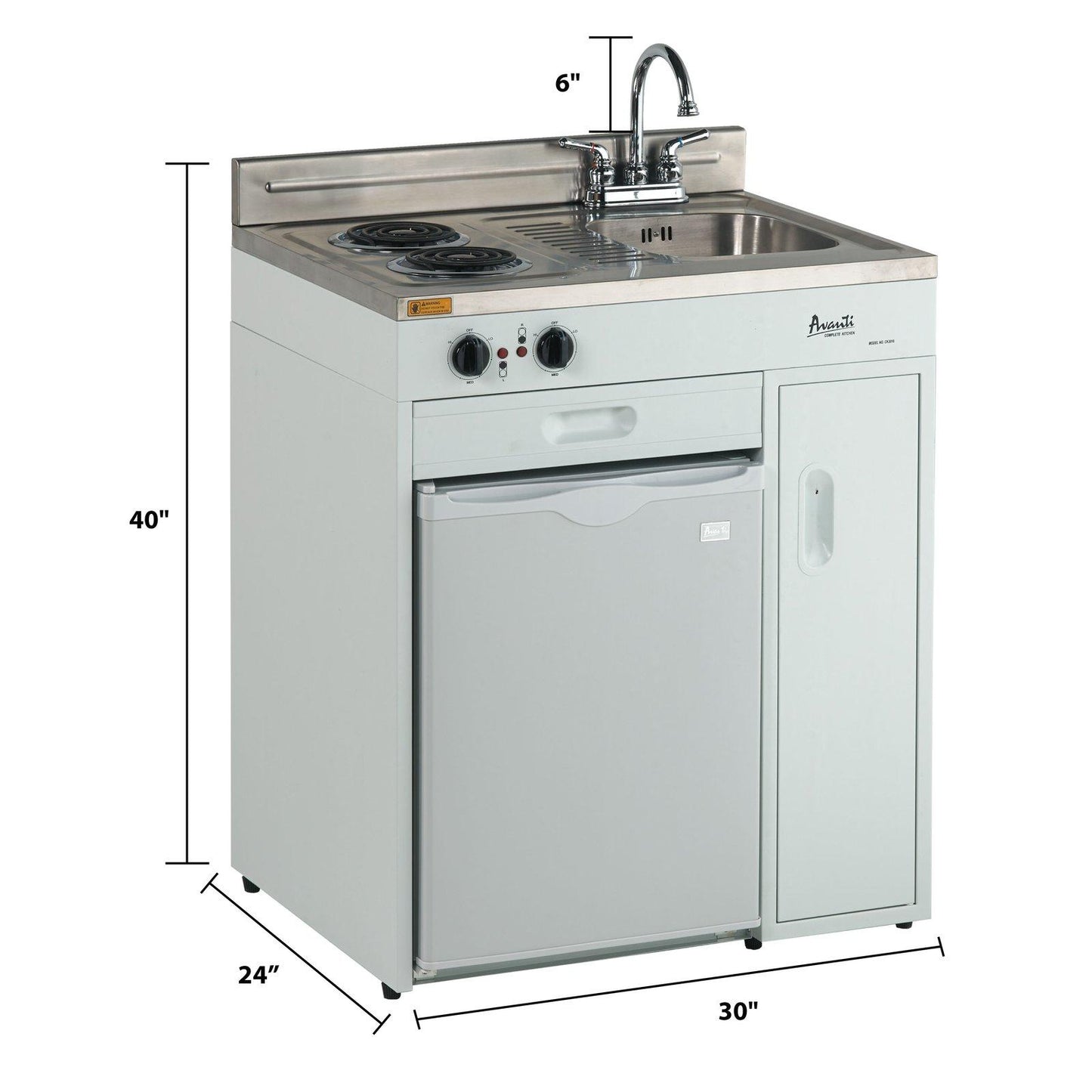 CK3016 Avanti 30" Compact Miniature Kitchen