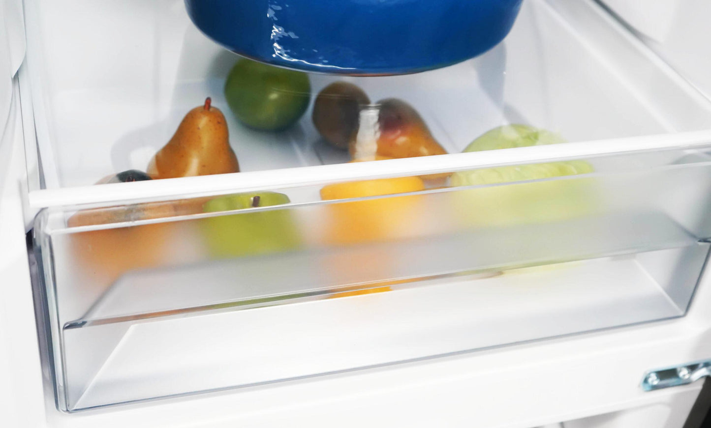 DBMF100B1SLDB Danby 10.3 cu. ft. Bottom Mount Apartment Size Fridge in Stainless Steel Look