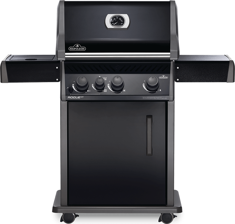 Napoleon Bbq RXT425SIBNK1 Rogue XT 425 SIB with Infrared Side Burner , Natural Gas, Black