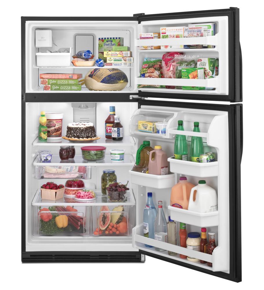 Maytag M1TXEGMYS Top-Freezer Refrigerator with FreshLock Crispers