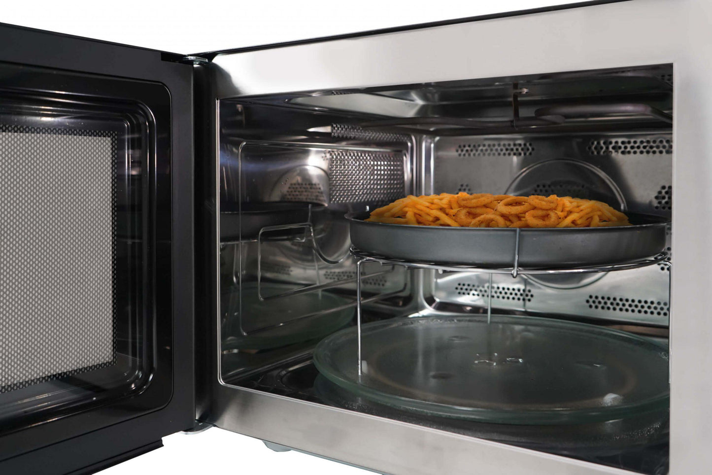 DDMW1061BSS6 Danby 5 in 1 Multifunctional Microwave Oven with Air Fry, Convection roast/bake, Broil/grill, combination cooking