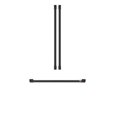 Cafe CXLB3H3PMFB CAF(EBACK)™ Refrigeration Handle Kit - Flat Black