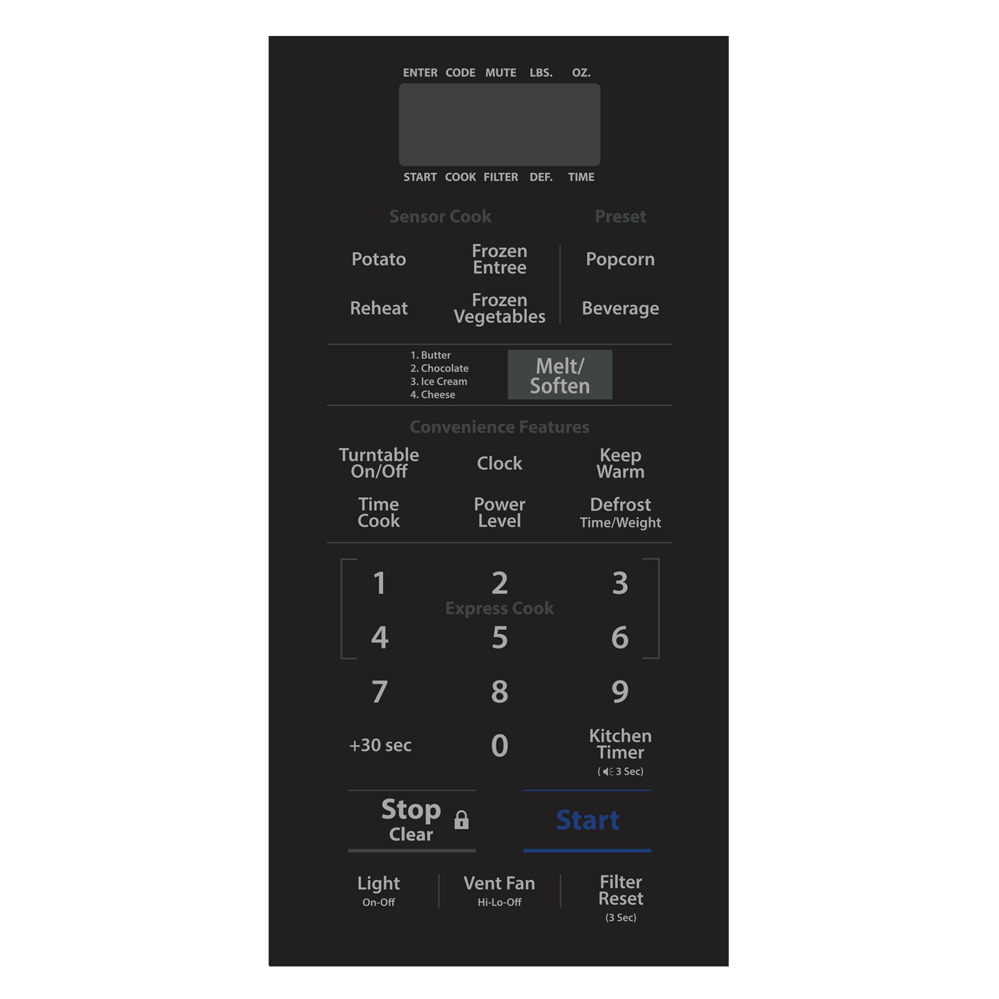 Built-in Microwave (950 W, 44 L)