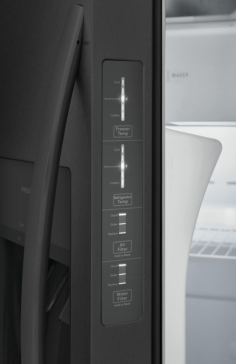 Frigidaire FRSS2323AD 22 Cu. Ft. 33" Standard Depth Side by Side Refrigerator