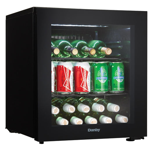 DWC018A1BDB Danby 16 Bottle Free-Standing Wine Cooler in Black