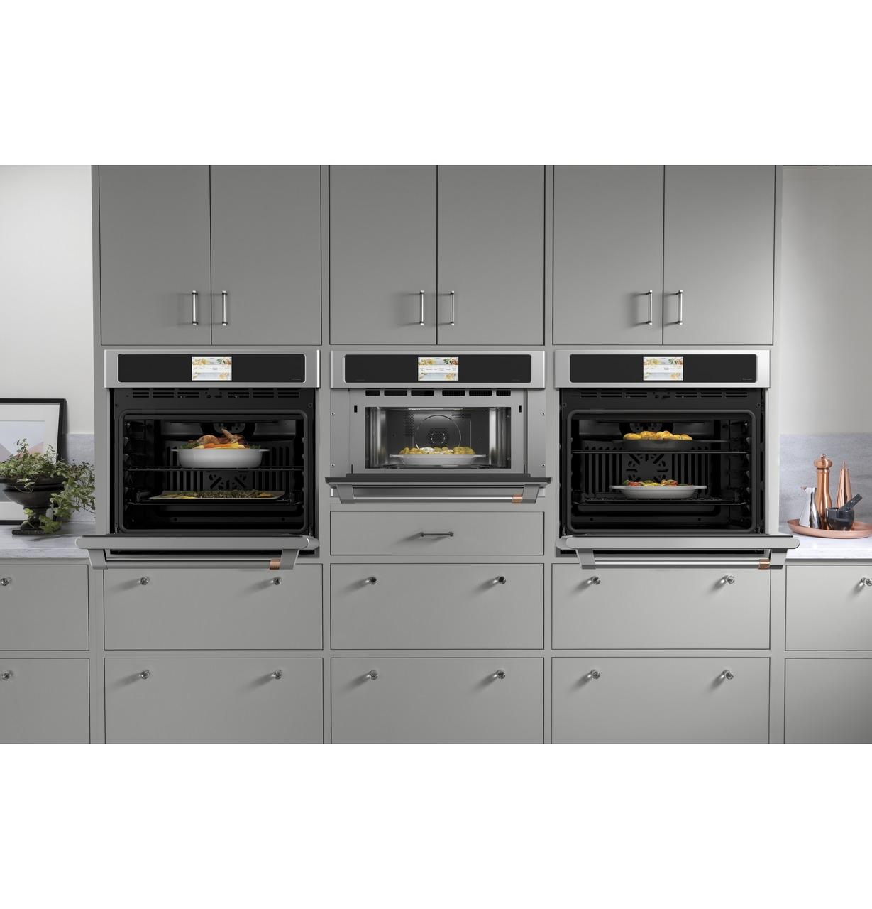 Cafe CSB912P2NS1 Caf(eback)™ 27" Smart Five in One Oven with 120V Advantium® Technology