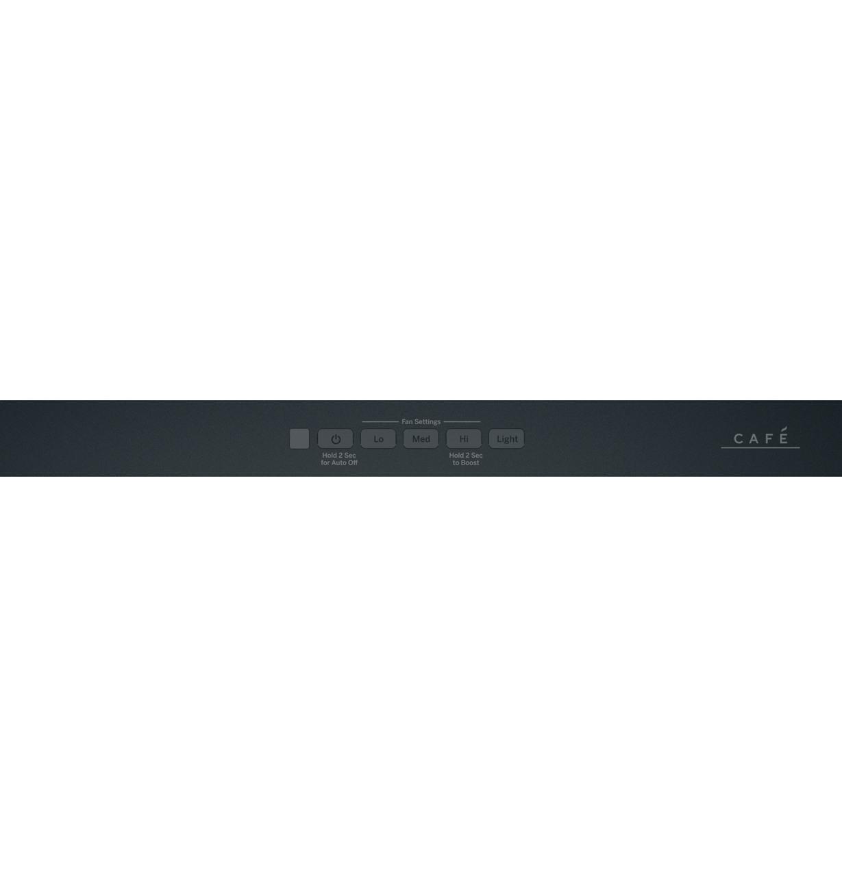 Caf(eback)™ 36" Wall-Mount Glass Canopy Chimney Hood