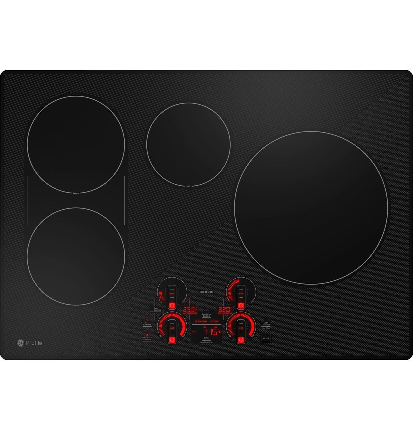 PHP9030DTBB GE Profile™ ENERGY STAR® 30" Built-In Touch Control Induction Cooktop