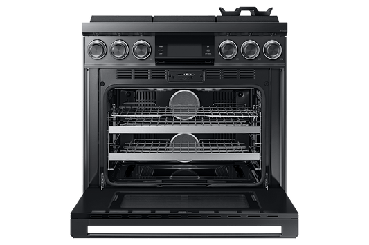 Dacor DOP36M96GPM 36" Pro Gas Range, Graphite Stainless Steel, Liquid Propane
