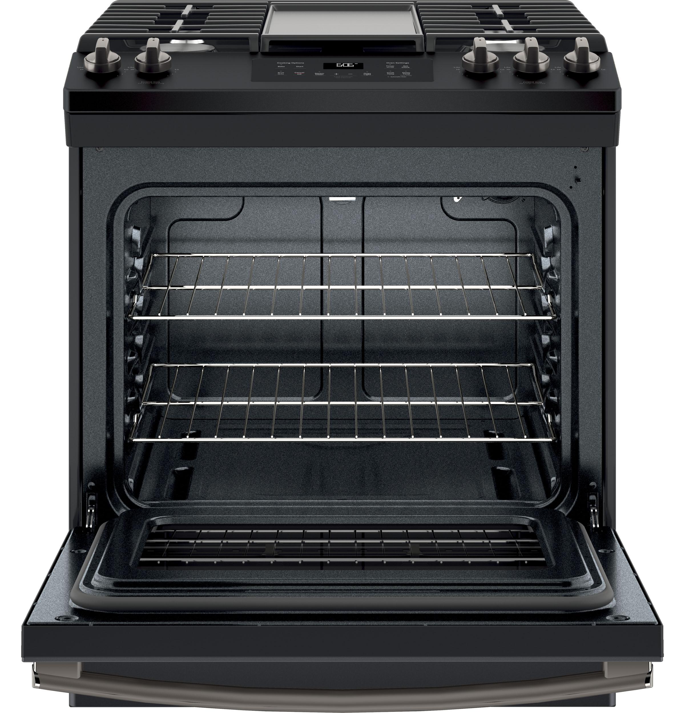 JGSS66FELDS GE® 30" Slide-In Front Control Gas Range