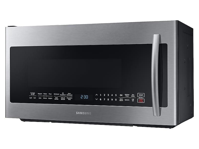Samsung ME21K7010DS 2.1 cu. ft. Over The Range Microwave with PowerGrill and Ceramic Enamel Interior