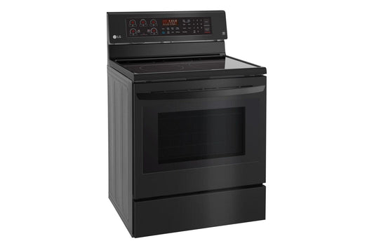 Lg LRE3194BM 6.3 cu. ft. Electric Single Oven Range with True Convection and EasyClean®