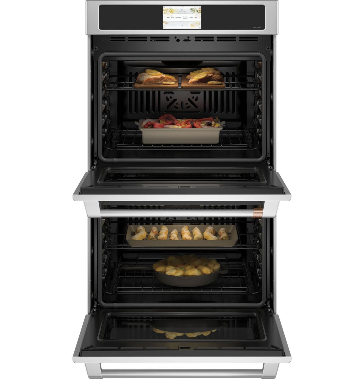 Cafe CTD70DP2NS1 CAF(EBACK)™ 30" Smart Double Wall Oven with Convection