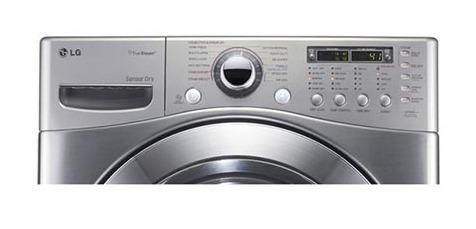 Lg DLEX3360V 7.4 cu.ft. Ultra-Large Capacity SteamDryer with NeveRust Stainless Steel Drum (Electric)