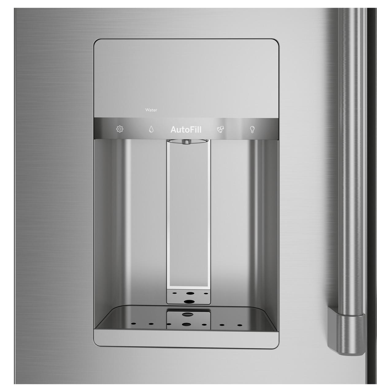 Cafe CVE28DP2NS1 CAF(EBACK)™ ENERGY STAR® 27.8 Cu. Ft. Smart 4-Door French-Door Refrigerator