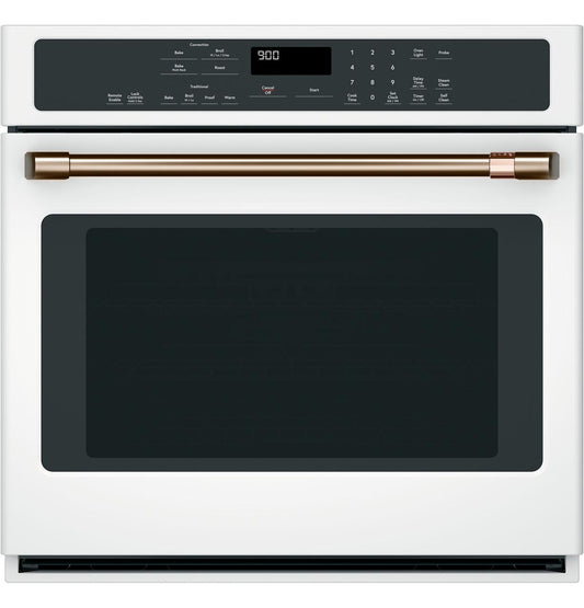 Cafe CXWS0H0PMBZ CAF(EBACK)™ 30" Single Wall Oven Handle - Brushed Bronze