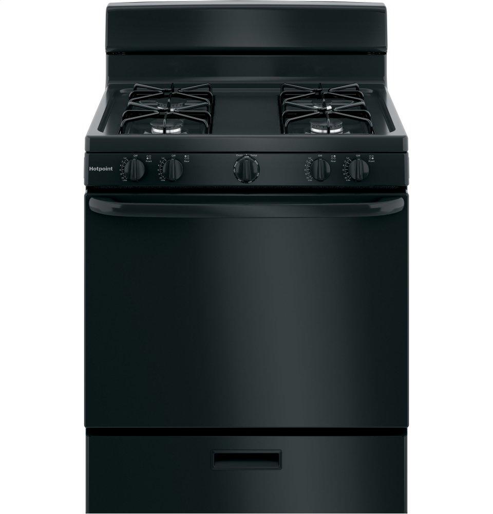 RGBS300DMBB Hotpoint® 30" Free-Standing Gas Range