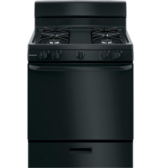 RGBS300DMBB Hotpoint® 30" Free-Standing Gas Range