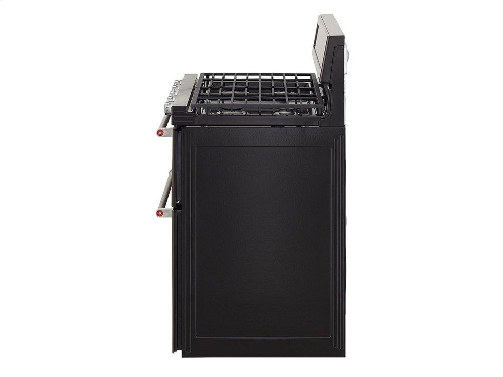 Kitchenaid KFGS530ESS 30-Inch 5 Burner Gas Convection Range with Warming Drawer - Stainless Steel