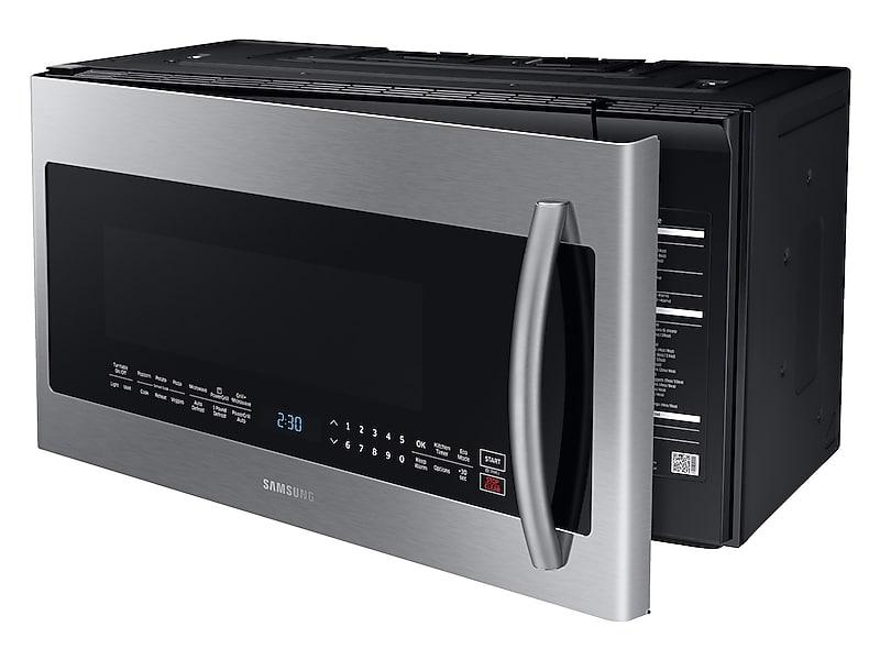 Samsung ME21K7010DS 2.1 cu. ft. Over The Range Microwave with PowerGrill and Ceramic Enamel Interior