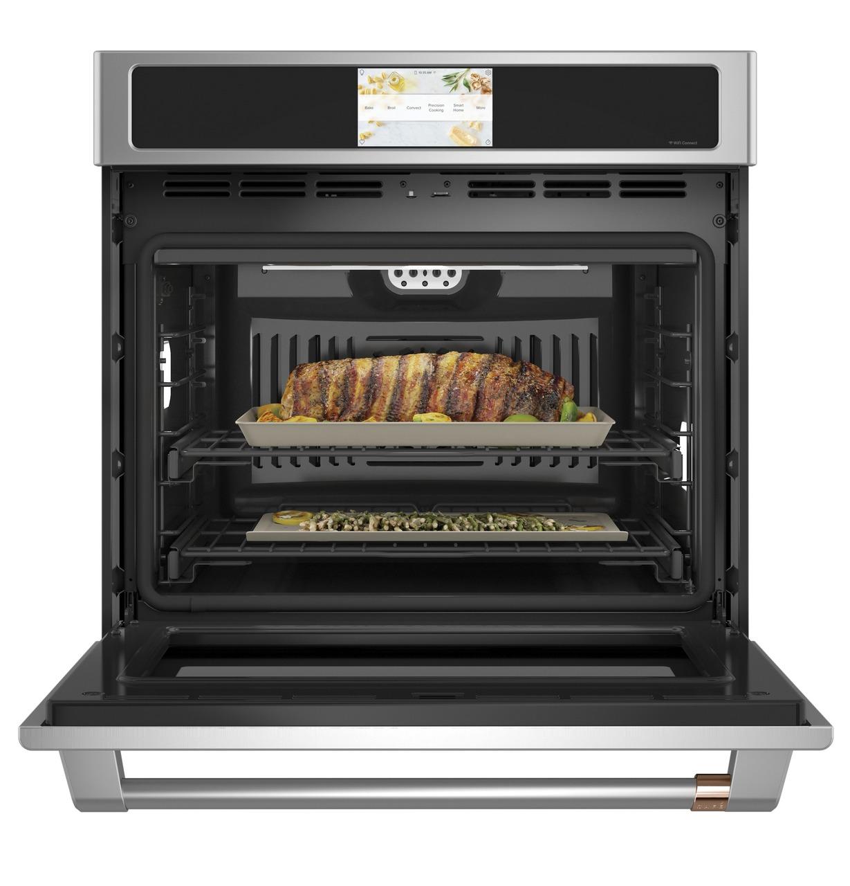 Cafe Caf(eback)™ Professional Series 30" Smart Built-In Convection Single Wall Oven