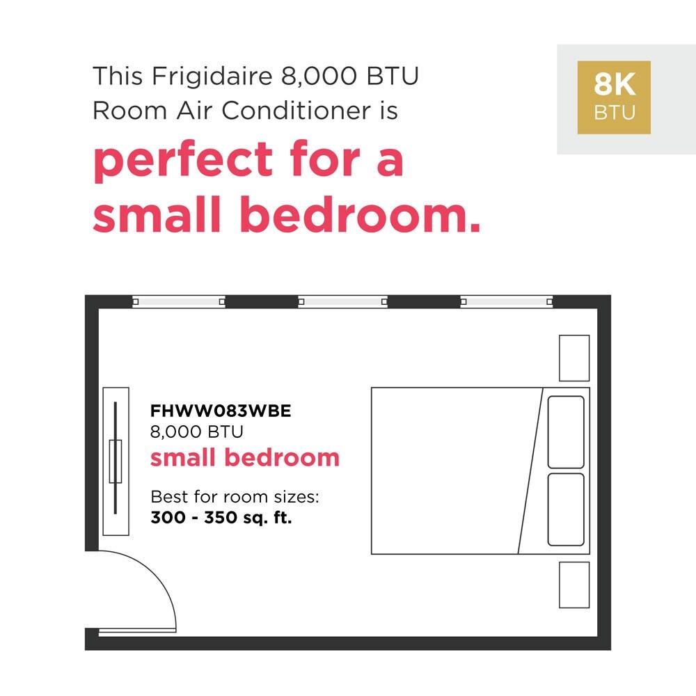 Frigidaire 8,000 BTU Connected Window-Mounted Room Air Conditioner
