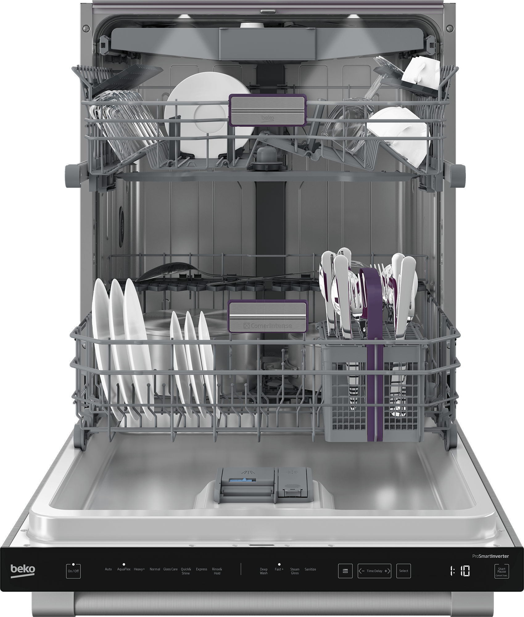 Beko Tall Tub Dishwasher with (16 place settings, 45.0