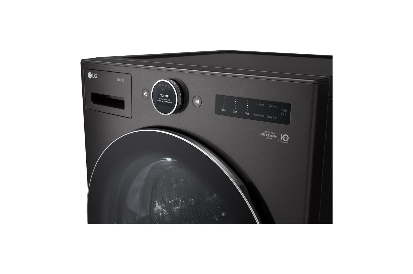 Lg WM6700HBA 5.0 cu. ft. Mega Capacity Smart Front Load Washer with AI DD® 2.0 Built-In Intelligence & TurboWash® 360(degree)