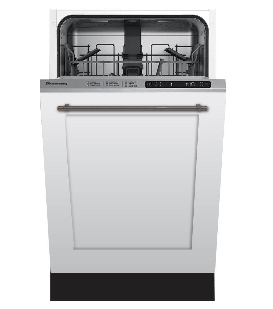 Blomberg Appliances DWS51502FBI 18in Dishwasher ADA Overlay 48dBA top control 5 cycle